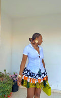 Ruffle Mini Skirt