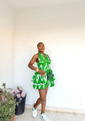 Ruffle Mini gown